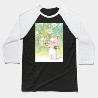 Blooming Lily Baseball T-Shirt